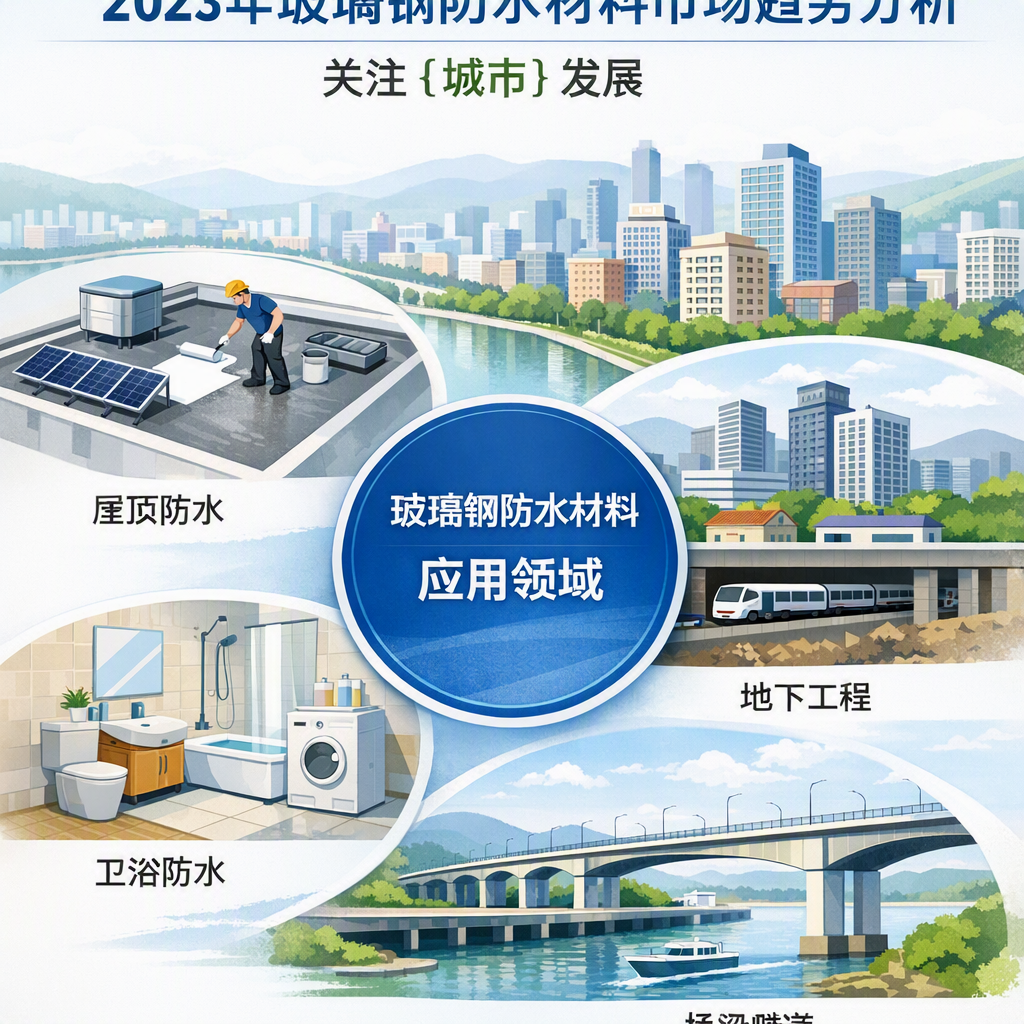 2023年玻璃钢防水材料市场趋势分析,关注 巴中 发展