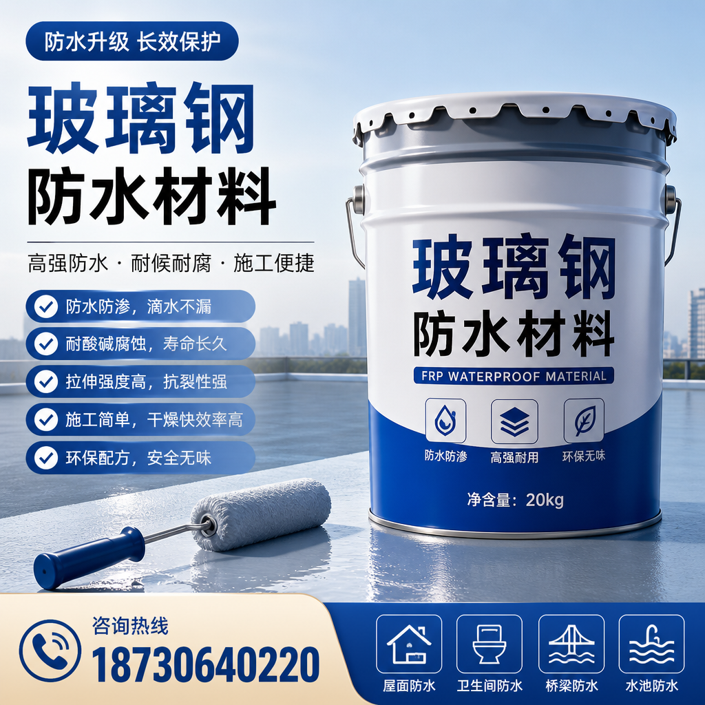 专家解析:玻璃钢防水材料的市场前景分析在 巴中