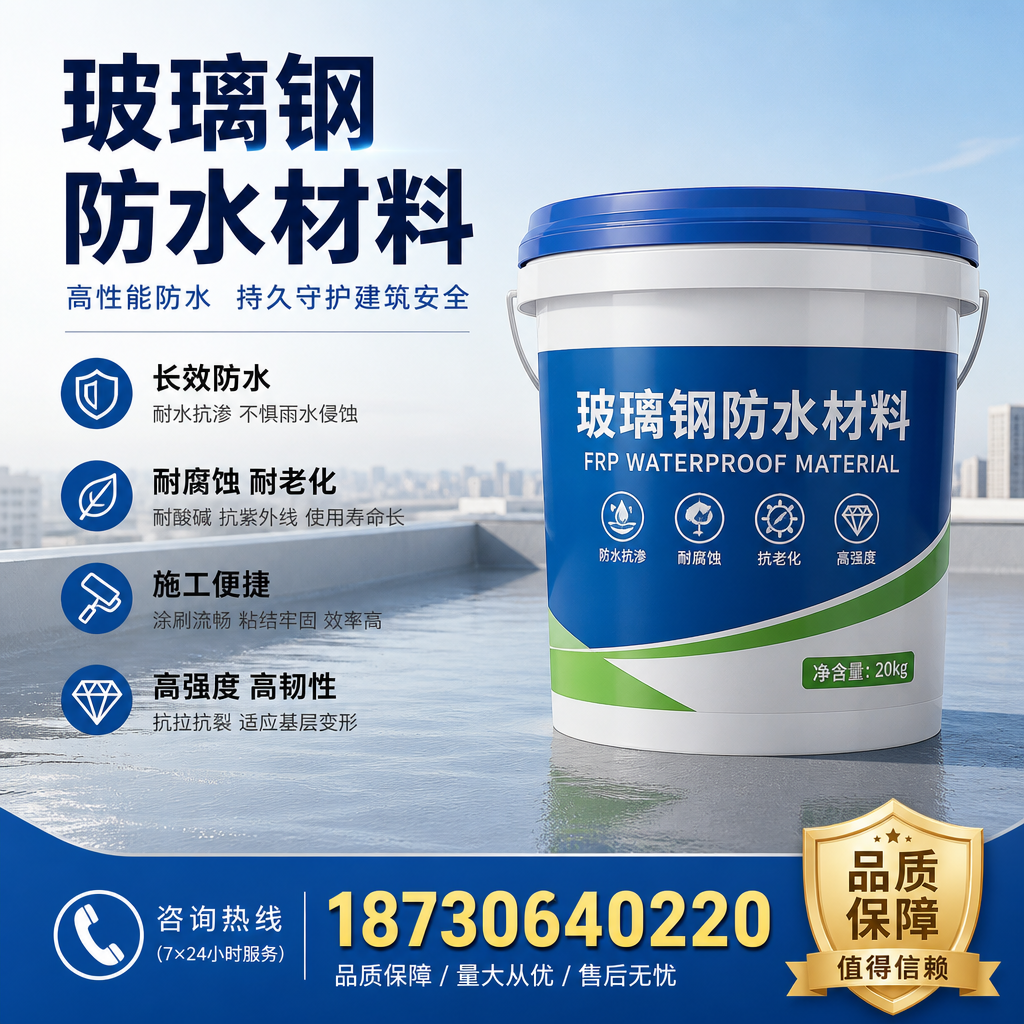专家解析:玻璃钢防水材料的市场前景分析在 巴中